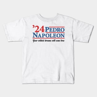 Pedro and Napoleon 2024 Presidential Campaign Parody Kids T-Shirt